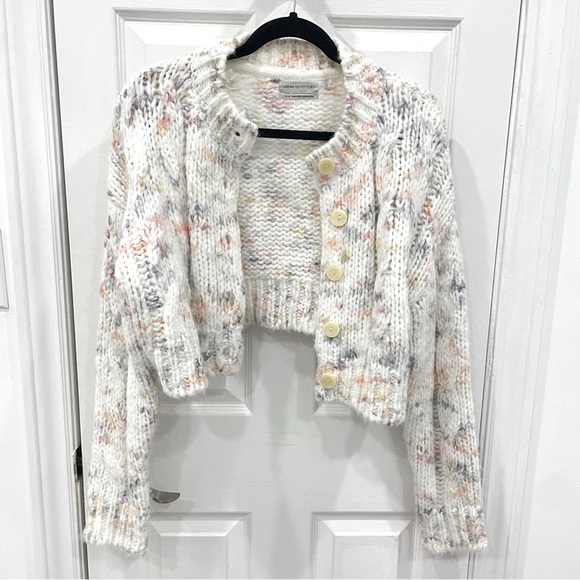 Urban Outfitters Sweaters - Urban Outfitters UO Cable Knit Cropped Cardigan